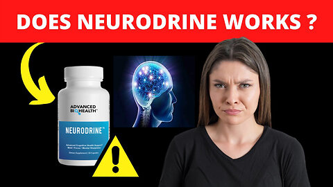 Neurodrine Reviews - Does This Support To Build A Healthy Brain? Ingredients And Benefits