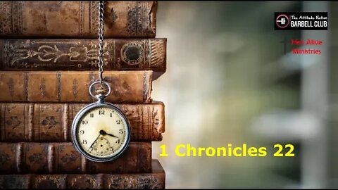 1 Chronicles 22 - Preparations for the Temple