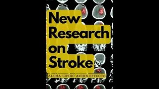 New Study on ALA and Stroke