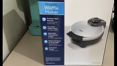 Oster Belgian Waffle Maker Review