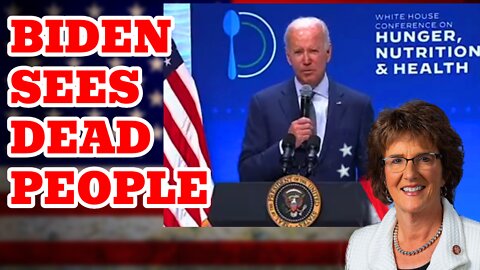 "WHERE'S JACKIE" JOE BIDEN DEMANDS DEAD CONGRESS WOMAN JACKIE WALORSKI SHOW HERSELF AT SPEECH/SEANCE