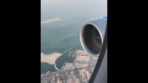 Doha from the sky ✈ Airbus a350