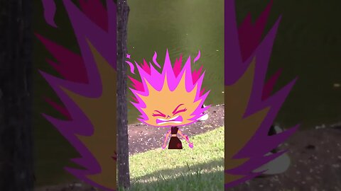 Legless Elemental Angry Ember Hates Canadian Geese! 😬🔥