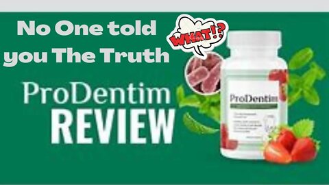 Prodentim Honest Review-Prodentim Customer Reviews