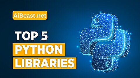 Top 5 Python Libraries | Most Useful Libraries For Beginners |