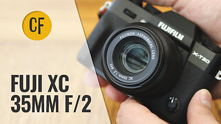 Fuji XC 35mm f/2 lens review with samples
