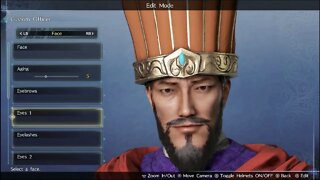 Pei Songzhi in Dynasty Warriors 9: Empires