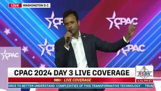 Vivek Ramaswamy Addresses CPAC 2/24/24 | Full Speech