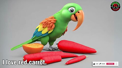 I Am Parrot Rhyme| Main Tota Main Tota {English version} मैं तोता मैं तोता |#parrot #rhymes #kids