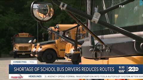 Bus driver shortage