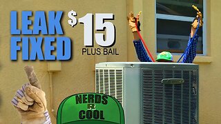 AC Leak Repair for $15 - Cheap & Simple Central Air Fix