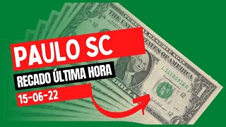 PAULO SC recado última hora