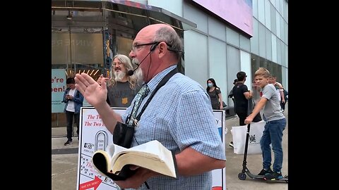 Street Preaching Toronto - God is not willing that any should perish