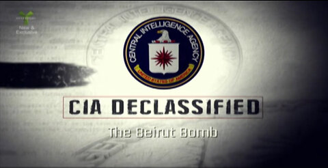 CIA DECLASSIFIED (UK TV SERIES) THE BEIRUT BOMB (2014) 1983 EMBASSY AND BARRACKS BOMBINGS IN LEBANON