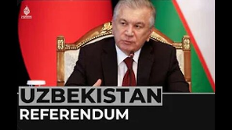 Uzbekistan votes on referendum to extend president’s term limits