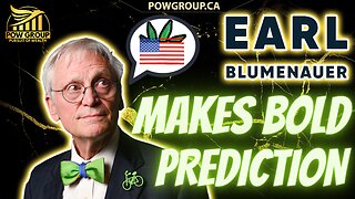 Retiring Blumenauer Makes Bold Prediction...Decade of Federal MJ Legalization?