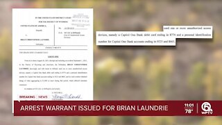 Federal arrest warrant issued for Brian Laundrie