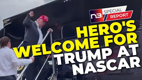 Trump Triumphs at NASCAR: Swing State Showdown in North Carolina