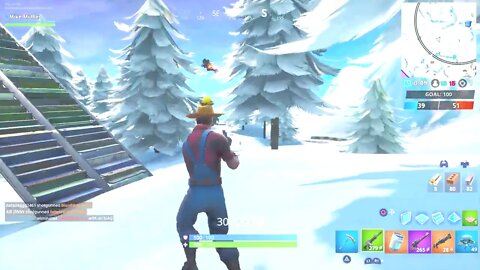 Sniping as they Dance on the Slopes #Fortnite #SendIt