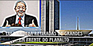 Lula ordena Retirada de grades no Planalto