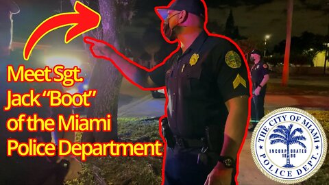 Tyrant Miami PD Sgt Jack "boot" Gets Shut Down & Pulled Back By Subordinates. Walk of Shame.