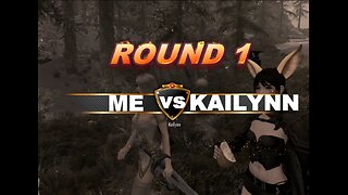 Follower Sparring in Skyrim 01 Kailynn