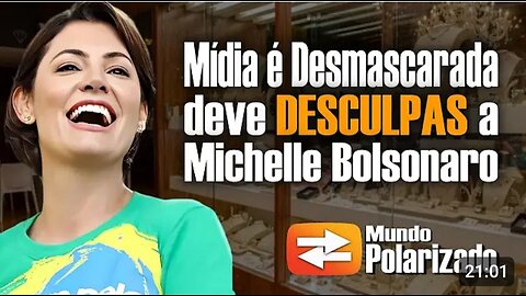 Imprensa é DESMASCARADA e deve DESCULPAS à Michelle Bolsonaro