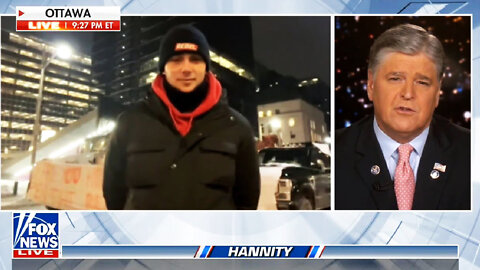 Lincoln Jay on Sean Hannity: Ottawa protesters aren't going anywhere anytime soon
