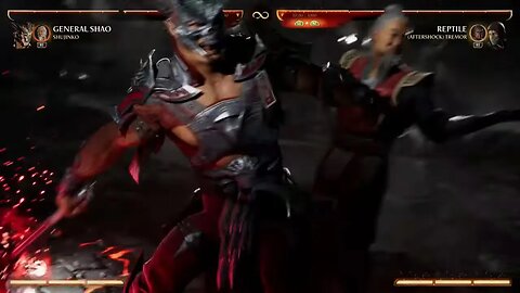 Mortal Kombat 1 2023 General Shao & Shujinko Kameo Fatal Blow