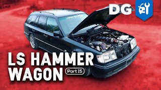 Terminator X Install + FIRST DRIVE! | Turbo LS AMG #HammerWagon [EP15]