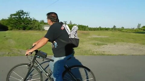 Bicycling to the top of Appleton ridge/mountain