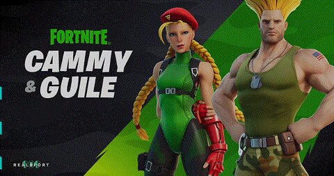 Cammy & Guile Bundle (Gaming Legend Series)-Fortnite