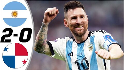 Messi Show Magic 2023 || Argentina vs Panama 2-0 || All Goals & Highlights