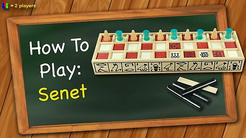 How to play Senet