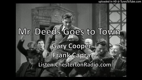 Mr. Deeds Goes To Town - Gary Cooper - Jean Arthur - Frank Capra - Lux Radio Theater