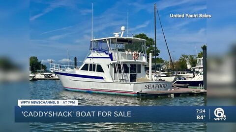 'Caddyshack' boat for sale