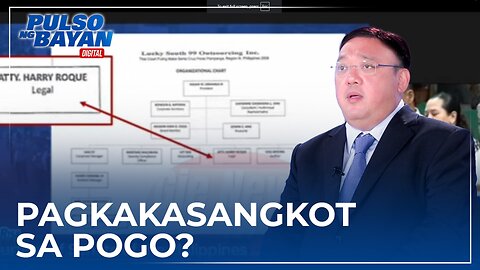 Atty. Roque, ipinaliwanag ang viral na pagkakasangkot sa kanyang pangalan sa chart ng POGO