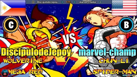 Marvel Super Heroes vs. Street Fighter (DiscipulodeJepoy Vs. marvel-champ) [Philippines Vs. U.S.A.]