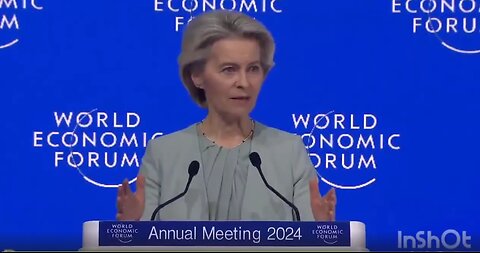 Tyrant Ursula von der Leyen In Davos Regards Control Of Information As Their Main Challenge For 2024