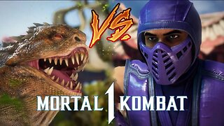 Mortal Kombat 1 Tag Mod - Reptile & Johnny Cage Vs Rain & Geras