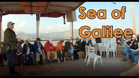A Boat Ride On The Sea of Galilee