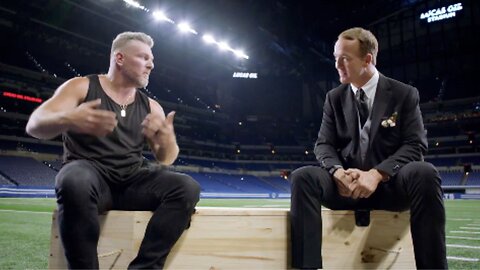 Pat McAfee Teaches Peyton Manning how to Punt | Indianapolis Colts