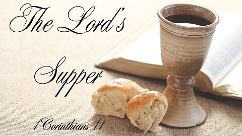 The Lord's Supper - Pastor Jeremy Stout (July 28, 2024)