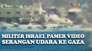 DETIK-DETIK Serangan Udara Brutal Israel ke Pasukan Laut Hamas