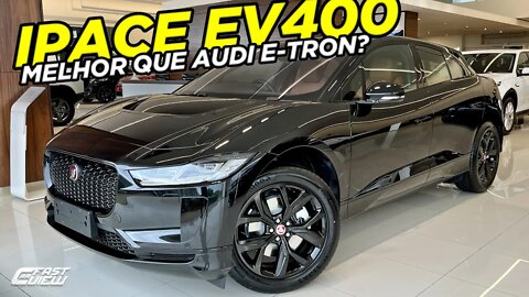NOVO JAGUAR I-PACE BLACK EV400 2022 MELHOR SUV ELÉTRICO PREMIUM DEIXA AUDI E-TRON NO CHINELO!