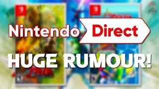 HUGE Nintendo Direct Rumour/Leak (Zelda TPHD, WWHD, BotW2, and MORE)!