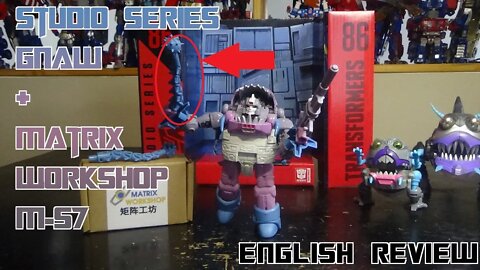 Video Review for Studio Series - Gnaw + Matrix Workshop M-57 Kit