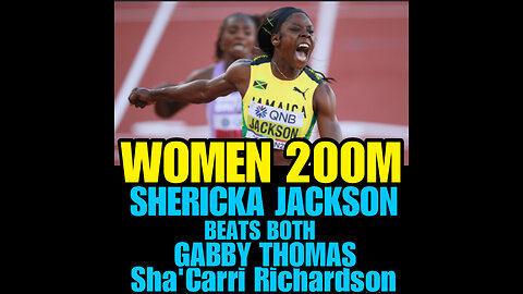 NIMH Ep #629 Shericka Jackson blowout SHA Cari Richardson & Gabby Thomas in 200 m!