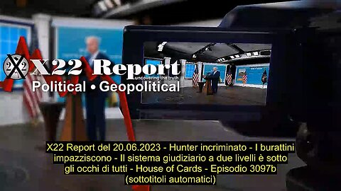 Report Del 20-06-2023, Hunter Incriminato, I Burattini Impazziscono, Sub Ita