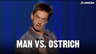 Man vs. Ostrich